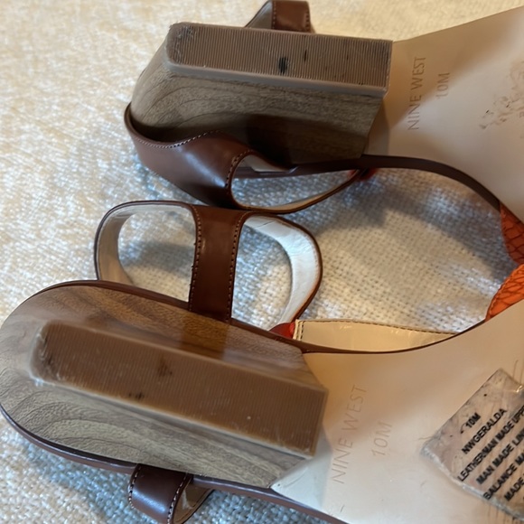 Nine West Sandals Size 10 - Picture 4 of 7
